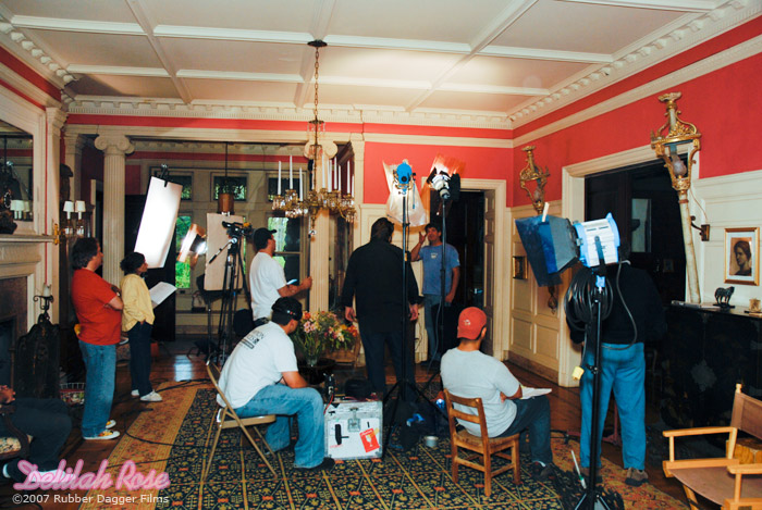 Production Still from the Film Delilah Rose